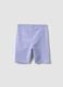 Purple organic cotton shorts_1