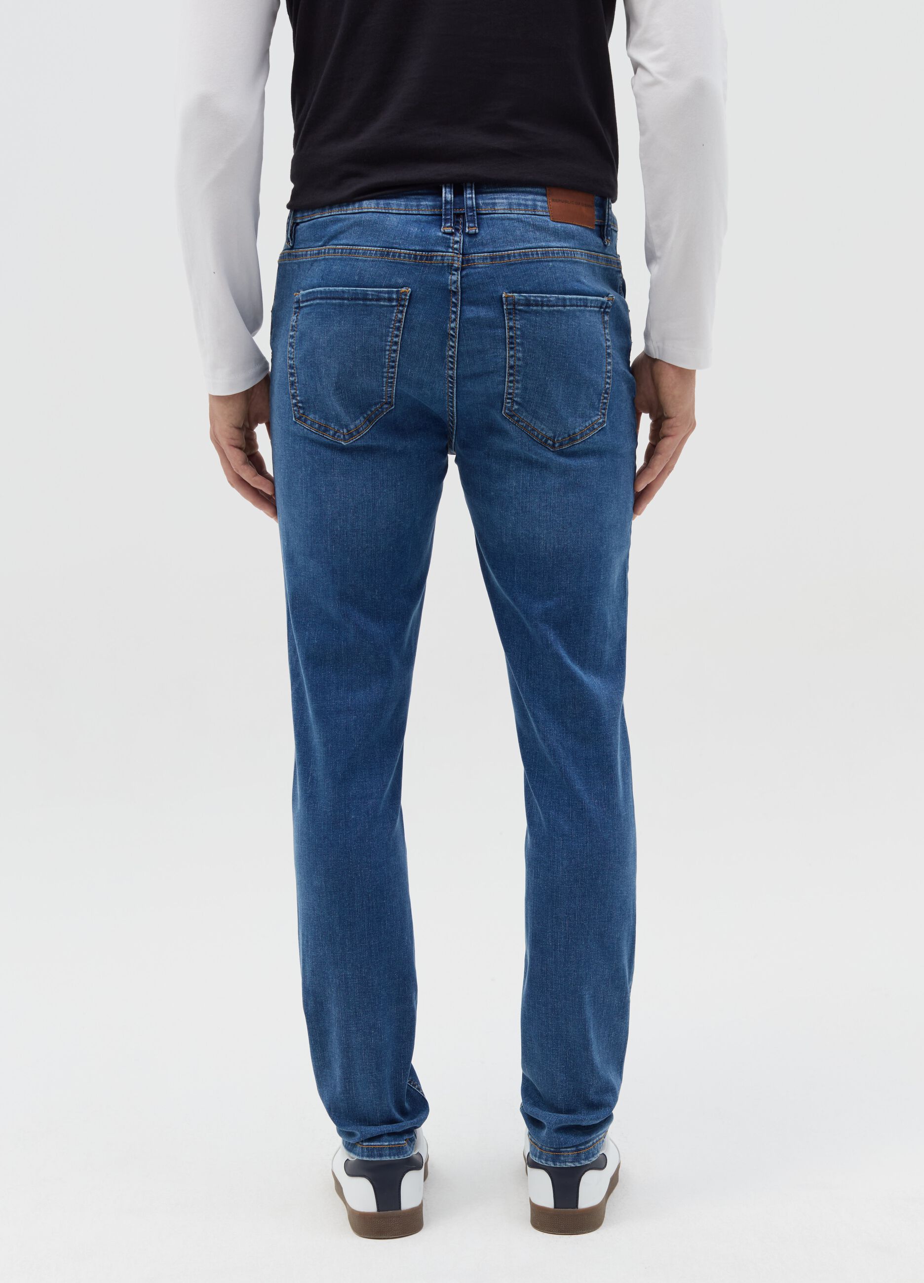 Jeans skinny fit acid wash