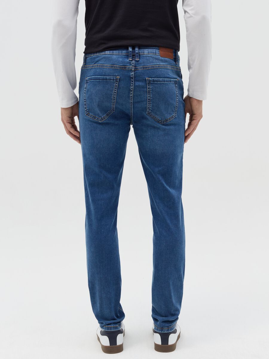 Skinny-fit jeans with acid wash_3