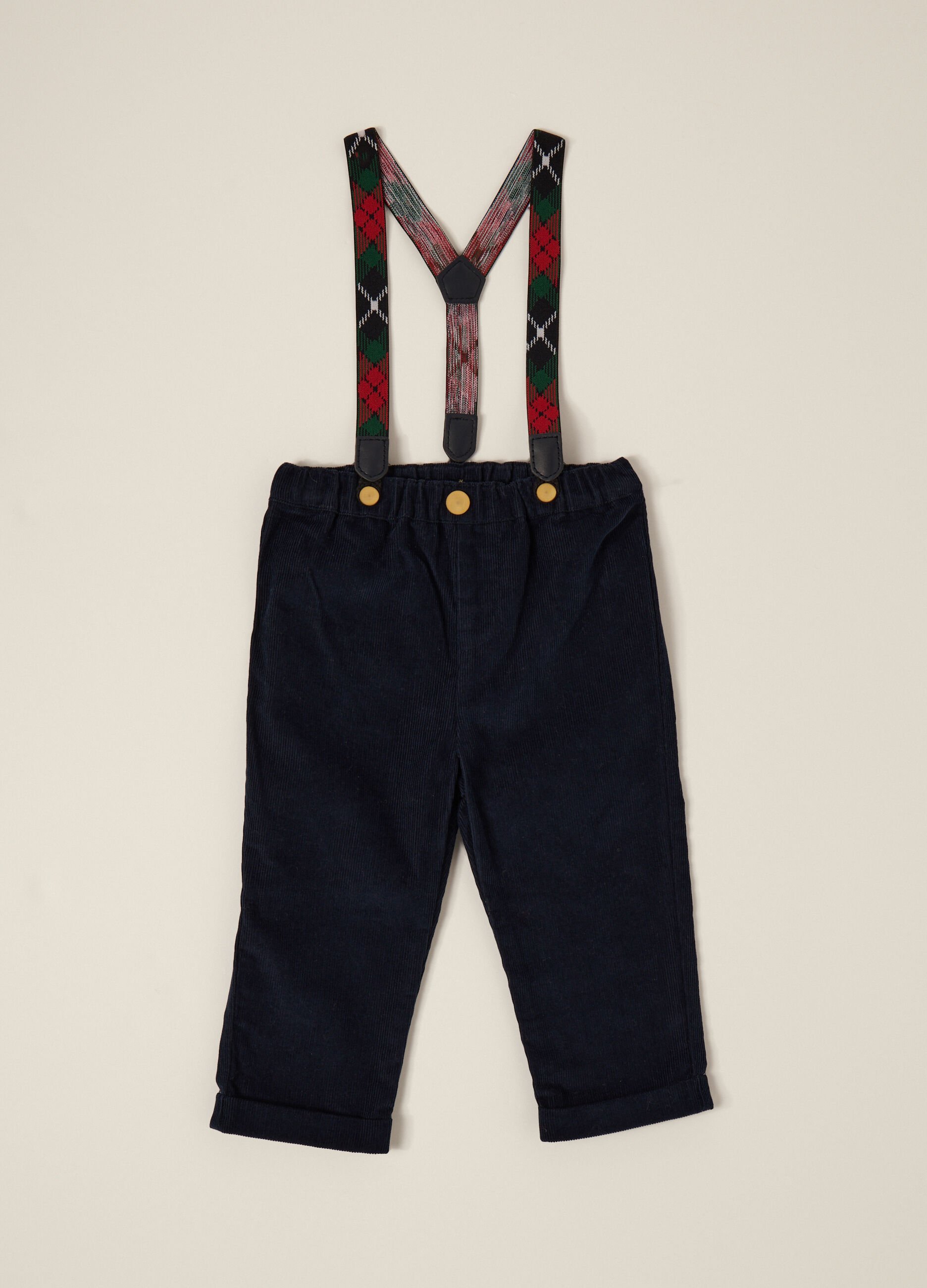 Blue Corduroy Trousers for Baby