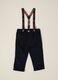 Blue Corduroy Trousers for Baby_0
