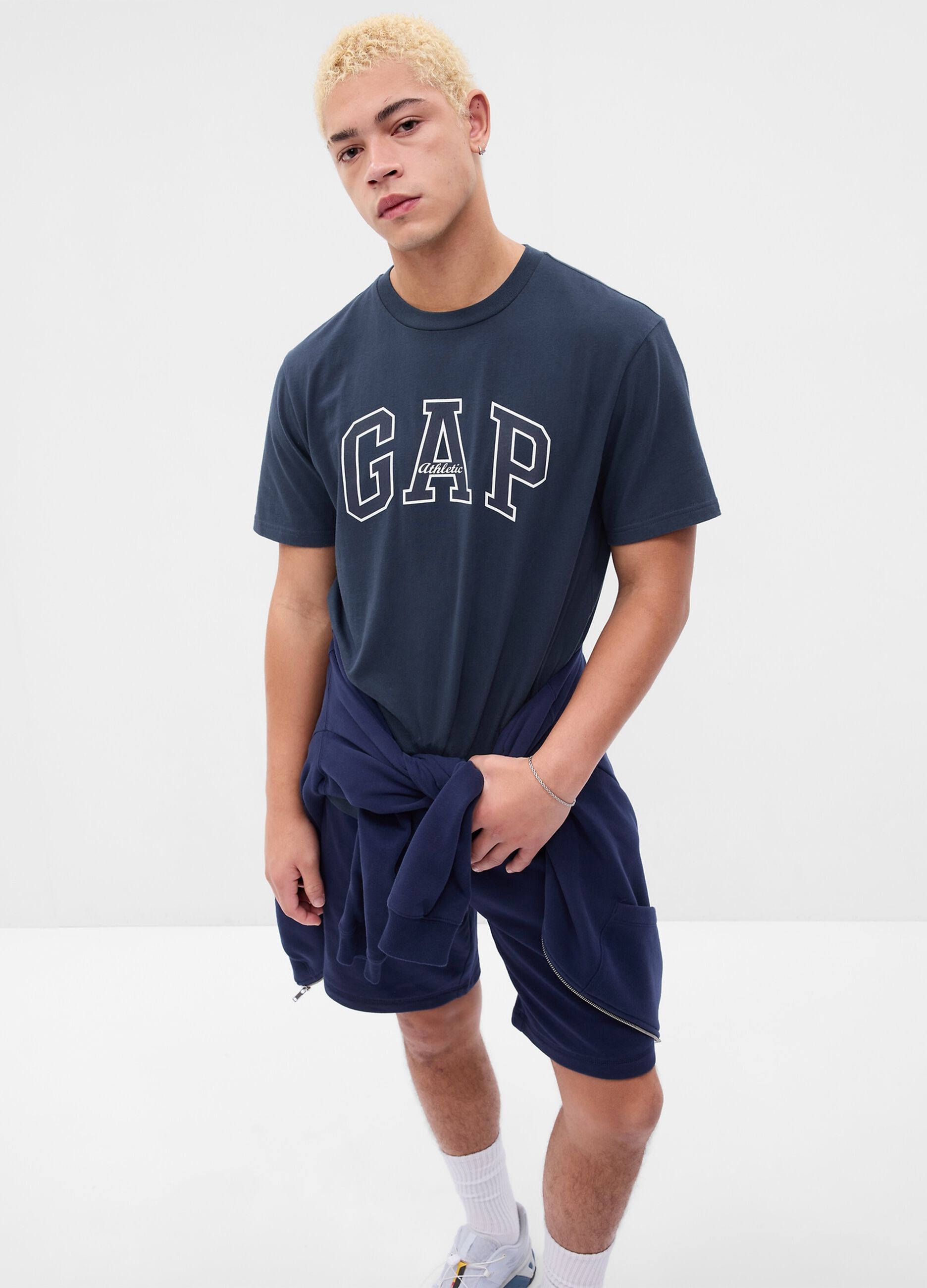 Ovs T-shirt con stampa logo Athletics