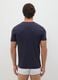 Men's blue pure cotton t-shirt twin pack regular fit_2