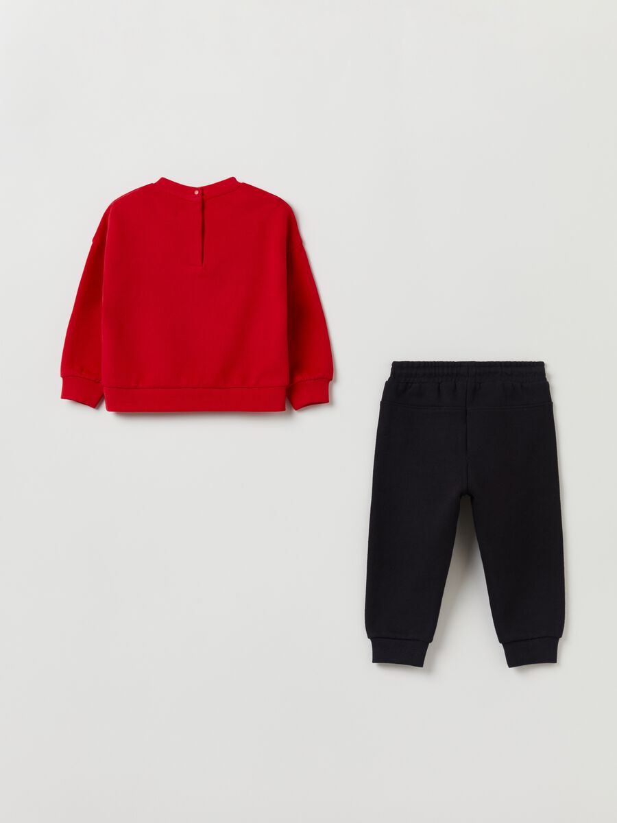Jogging set con patch natalizia Grogu_1