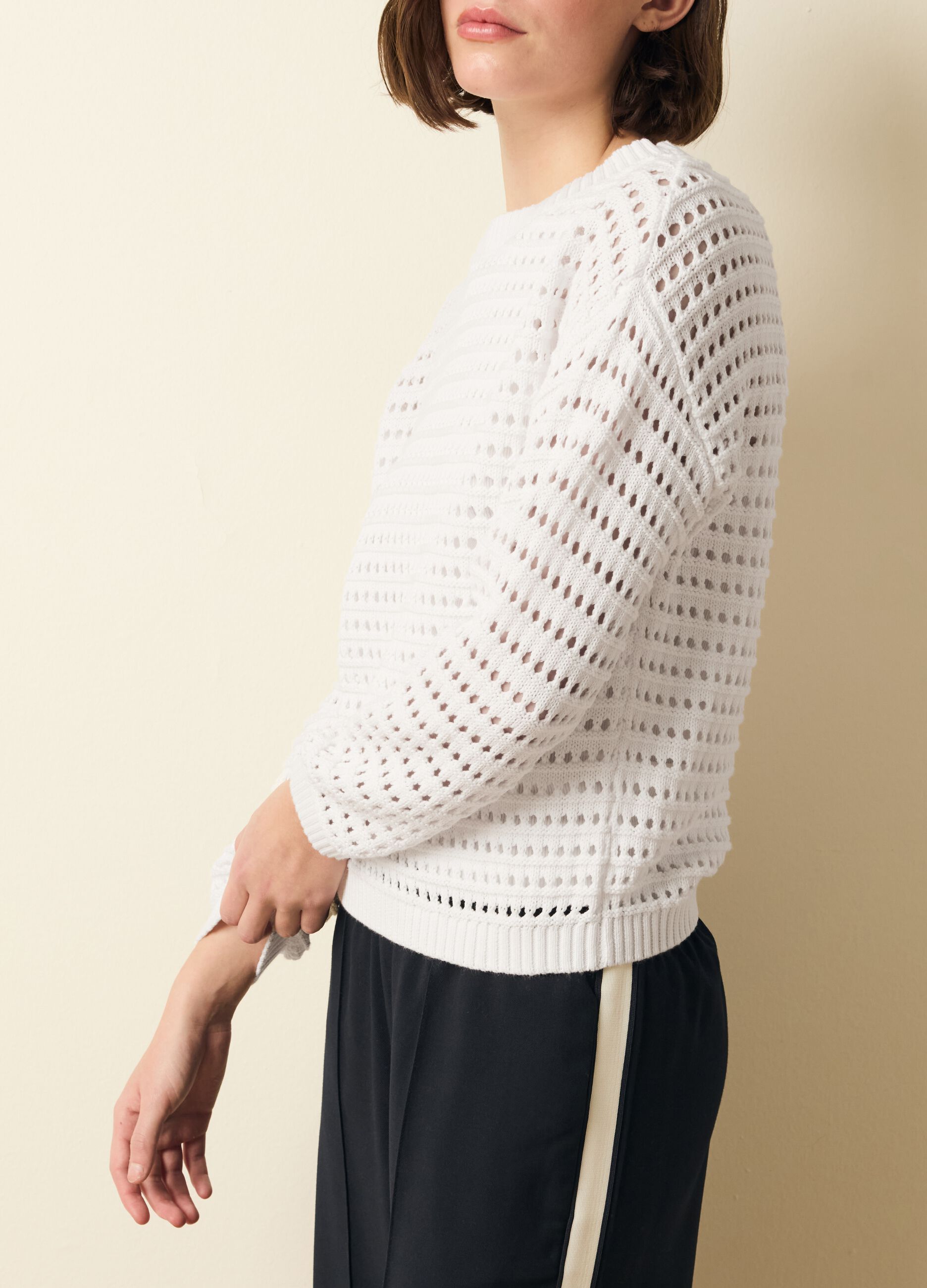 Maglia tricot in cotone