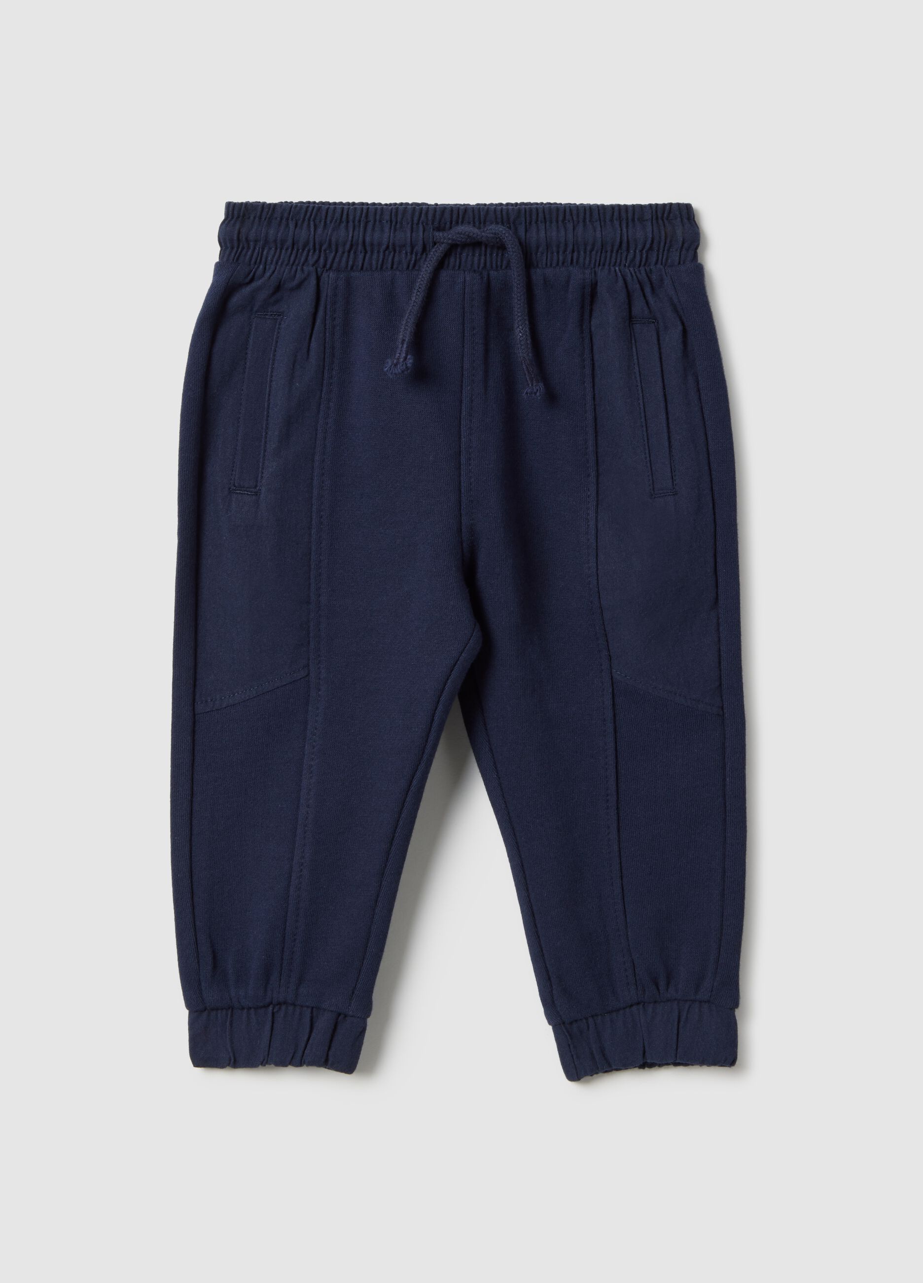 Pure Cotton Blue Jogger Trousers Regular Fit for Boys