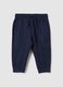 Pure Cotton Blue Jogger Trousers Regular Fit for Boys_0