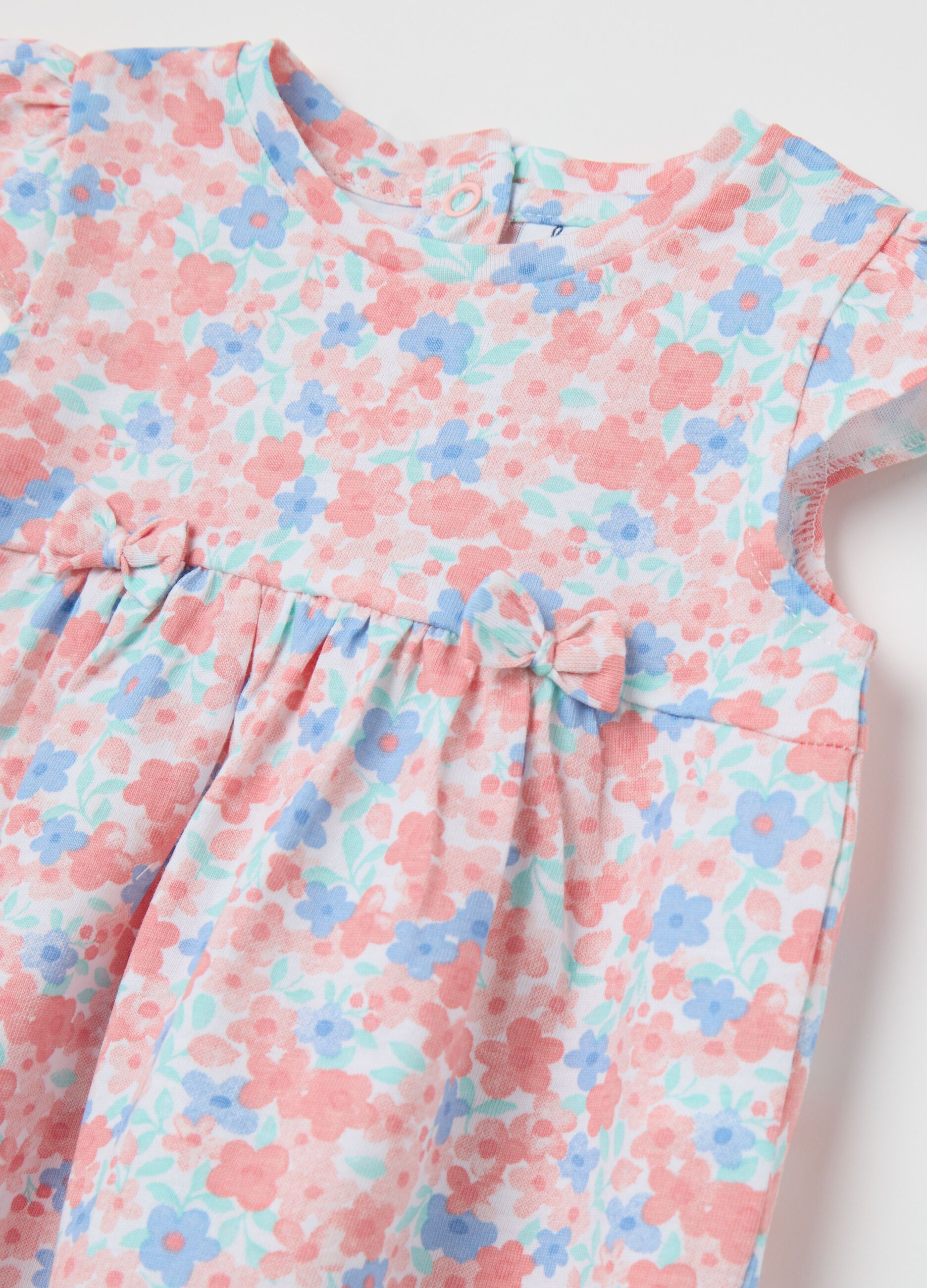 Floral set in 100% cotton