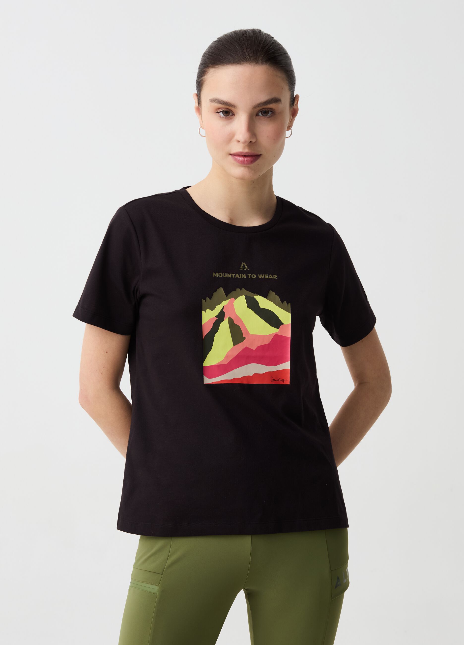 Altavia by Deborah Compagnoni T-shirt with print