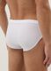 3-pack of white stretch cotton briefs, regular fit_2