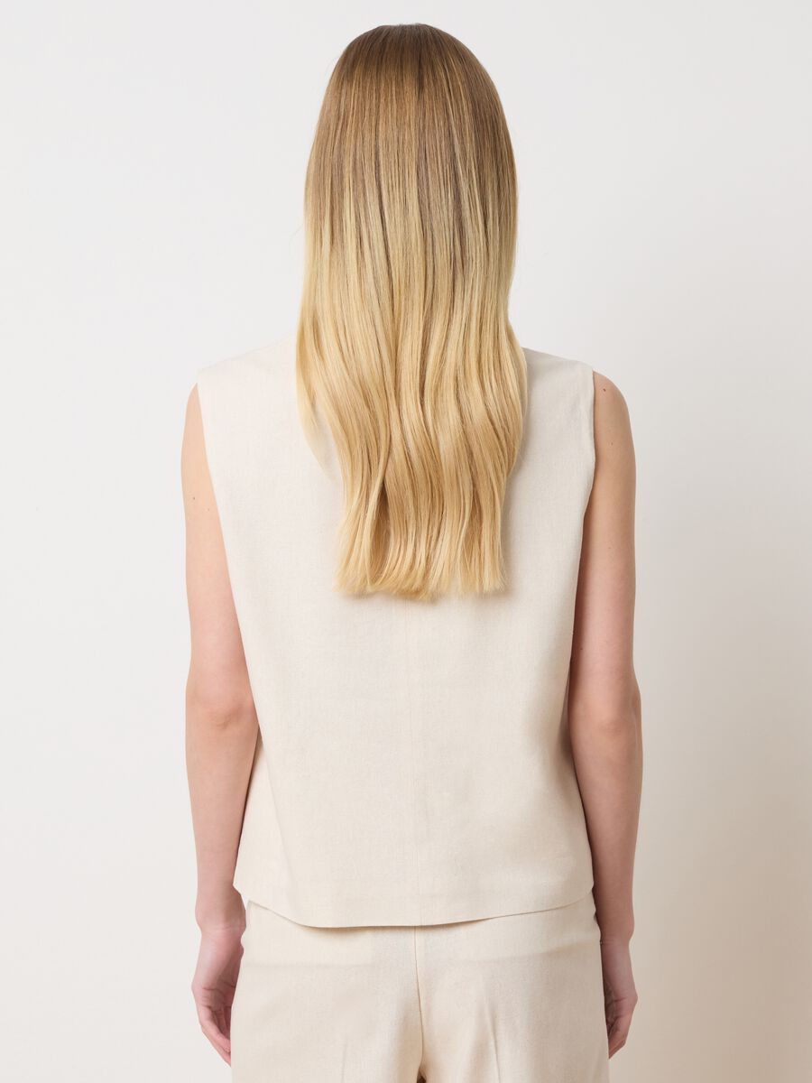 Gilet with V neck_2