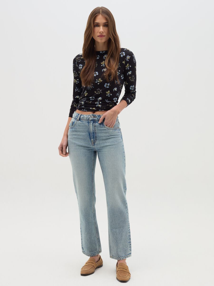 Long-sleeved T-shirt with print_1