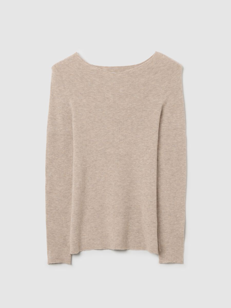 Maglione beige regular fit_4