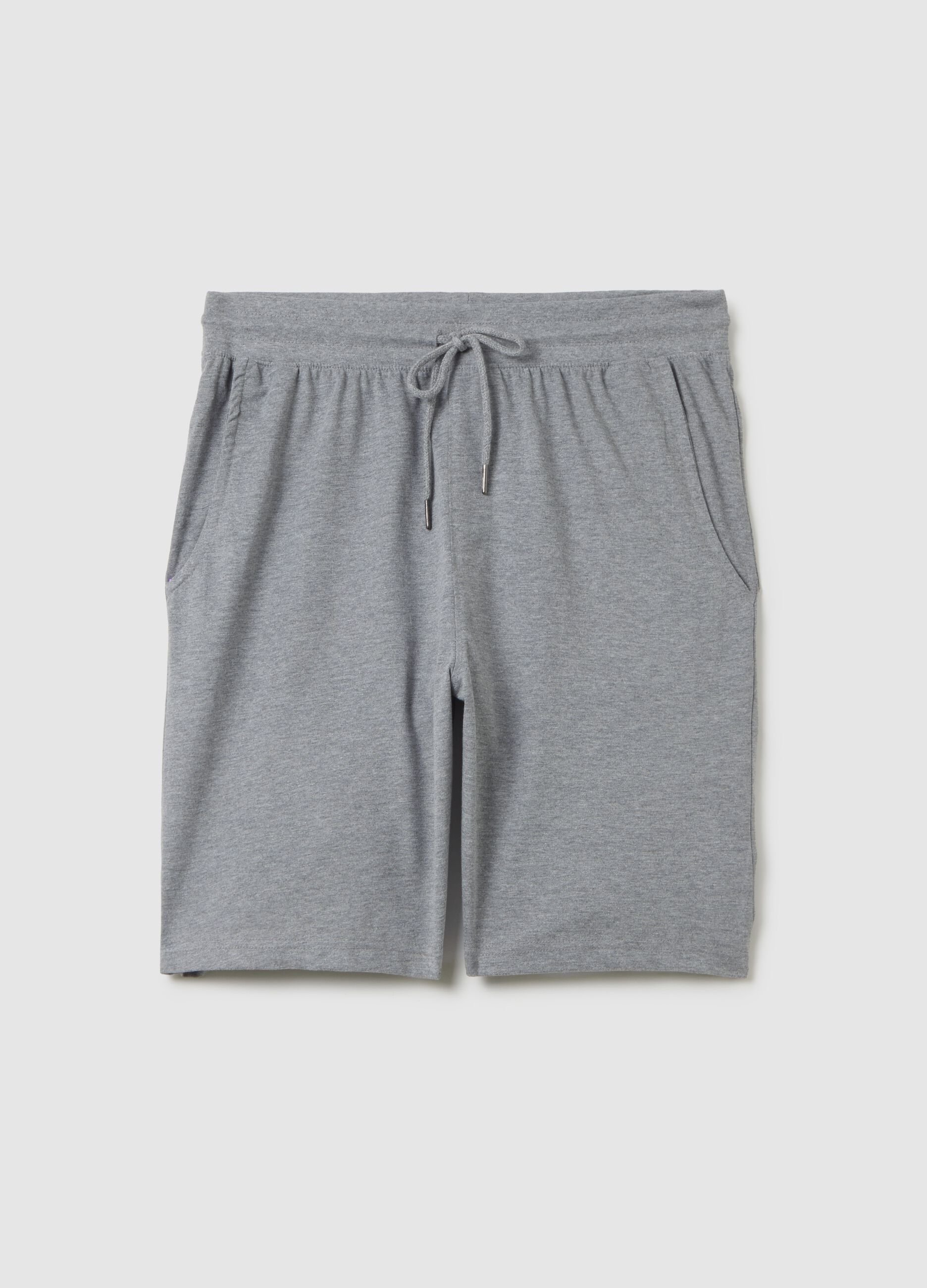 Grey pure cotton pyjamas regular fit