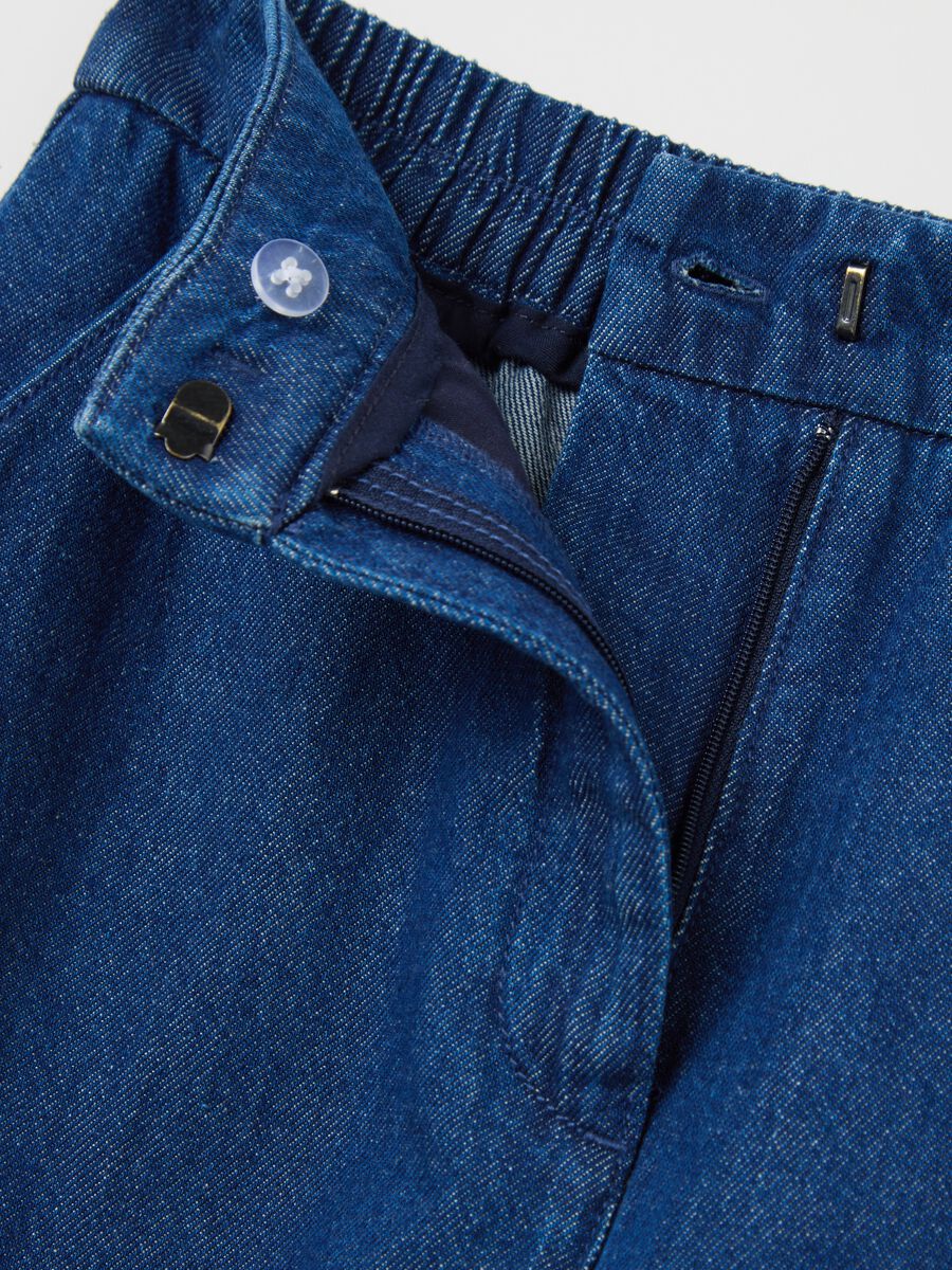 Blue relaxed-fit jeans_5