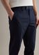 Pantaloni in cotone elasticizzato blu regular fit_3