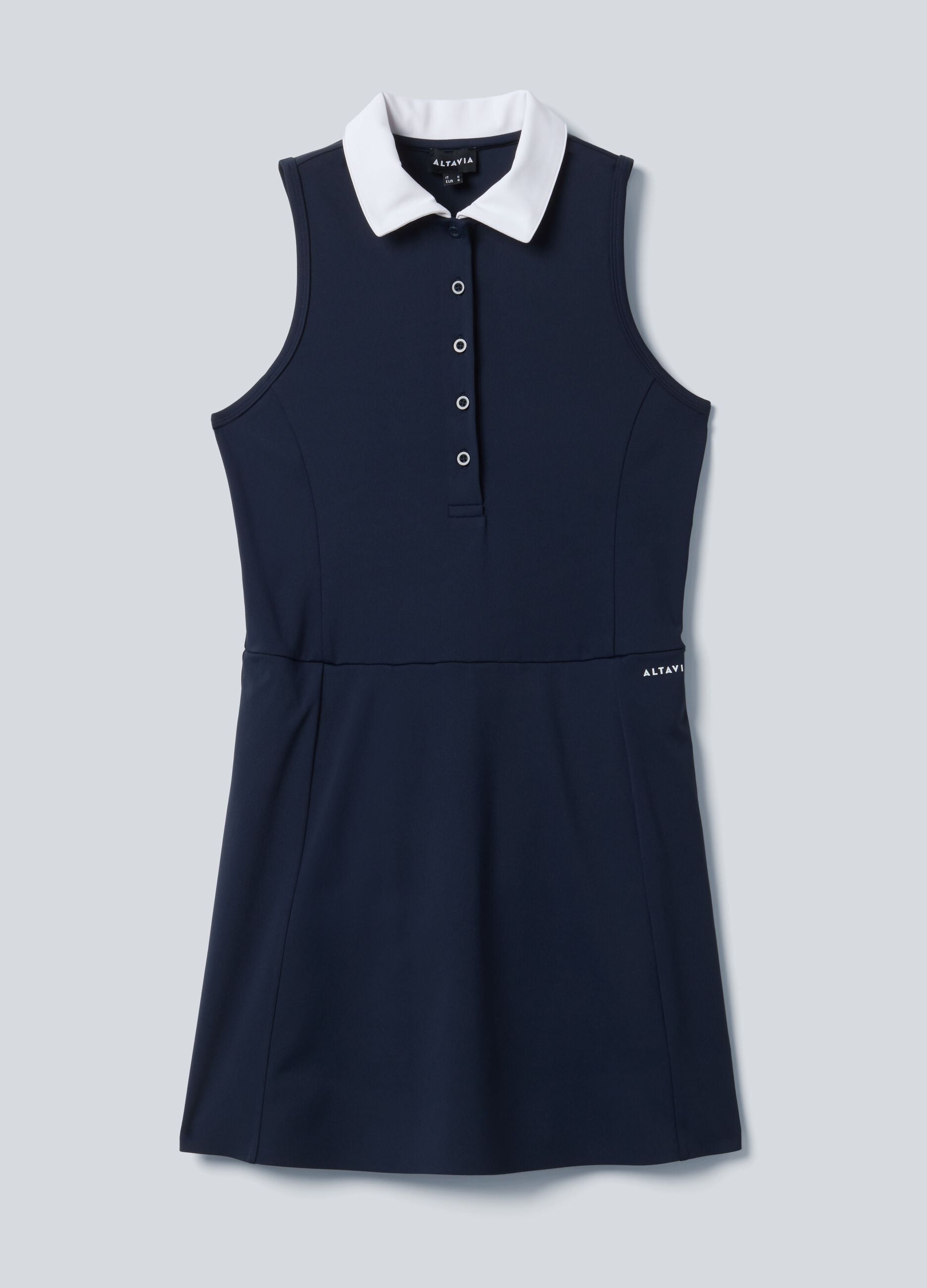 Abito sportivo blu in tessuto tecnico elasticizzato ALTAVIA COURT