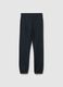 Children's blue cotton blend regular fit trousers Miami Heat_4