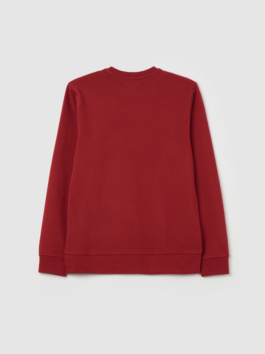 Sweatshirt with college print_4