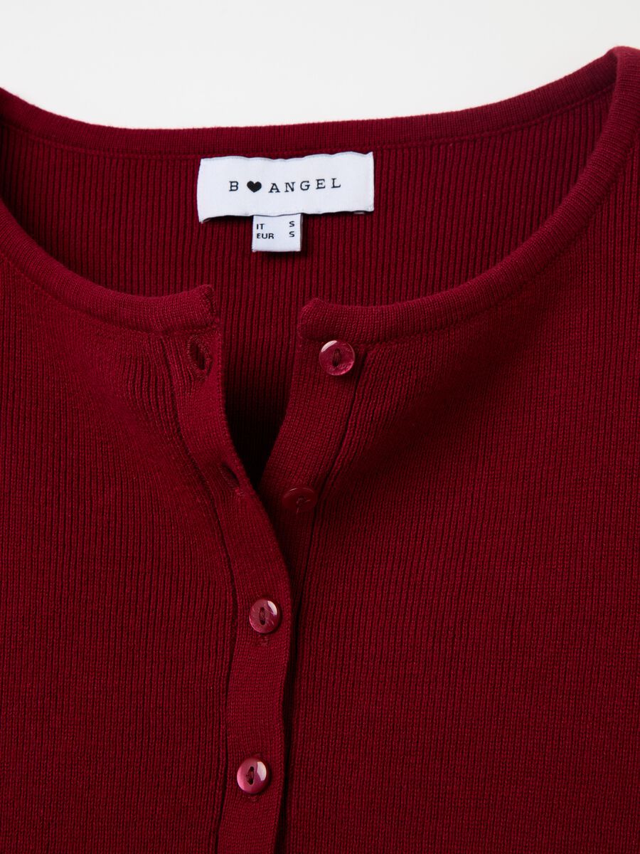 Ribbed crop cardigan_5