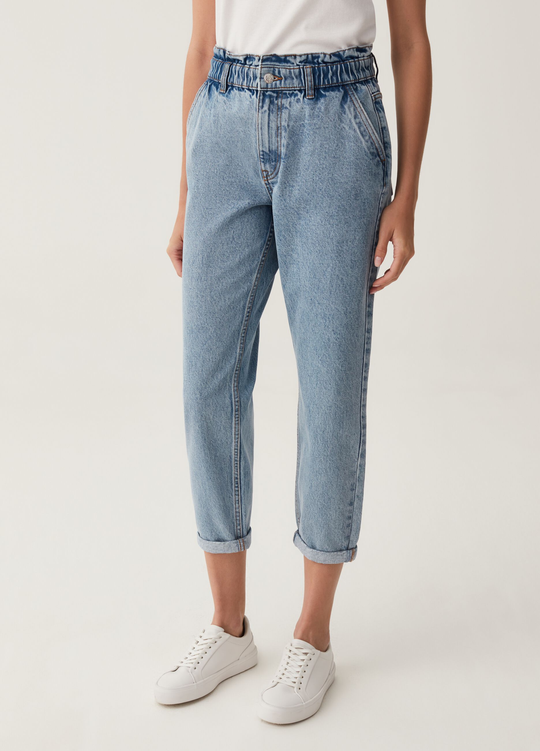 Jeans slouchy cropped_1