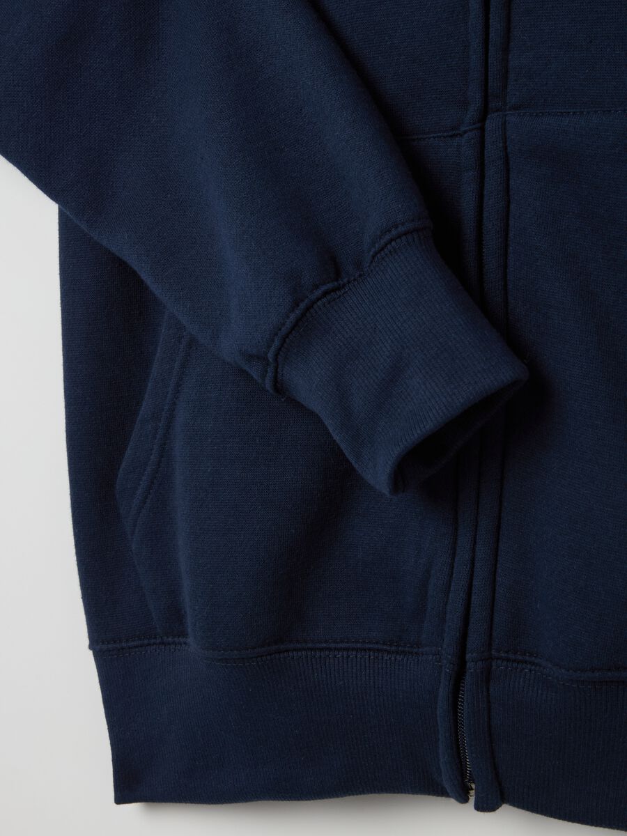 Essential full-zip sweatshirt with hood_5