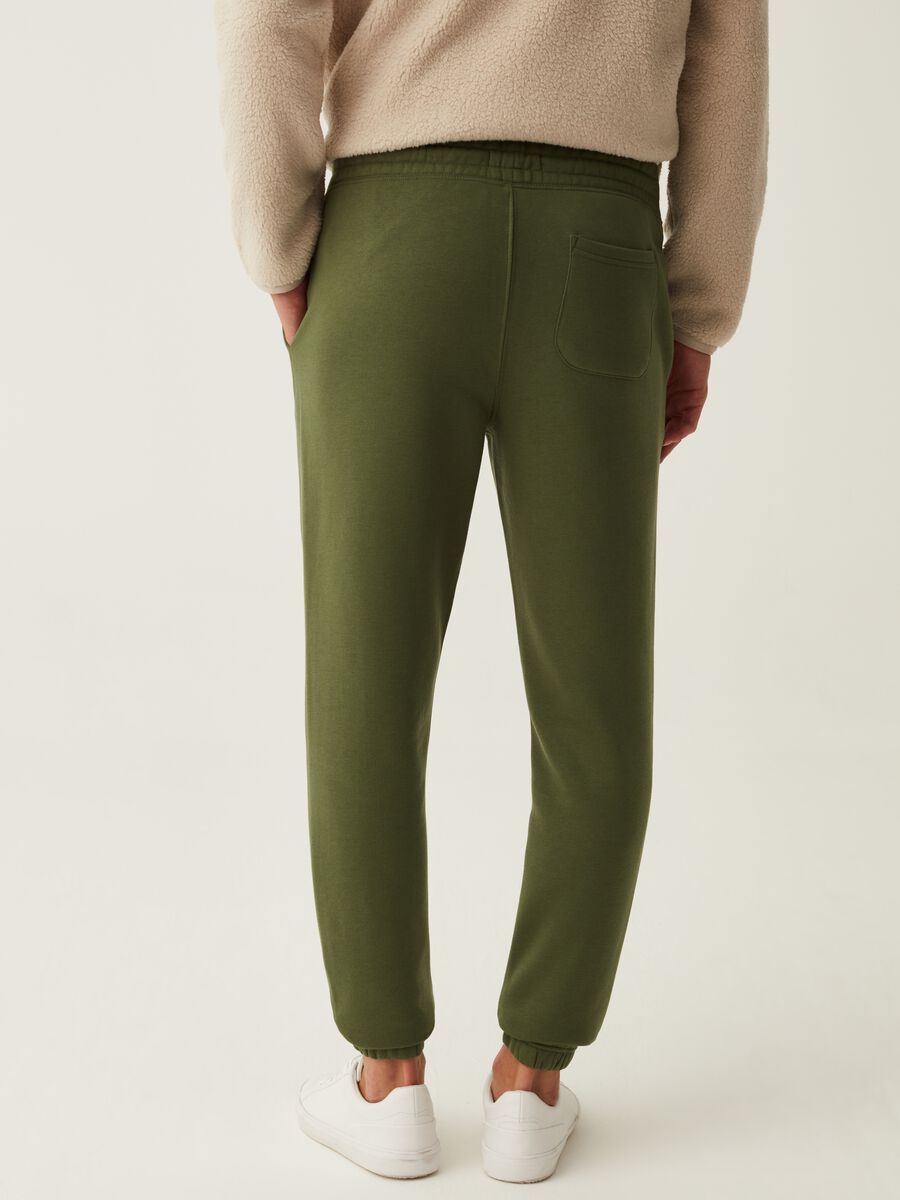 Joggers in felpa con coulisse_2