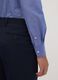 Blue cotton-blend button-down collar shirt, slim fit, easy iron_2