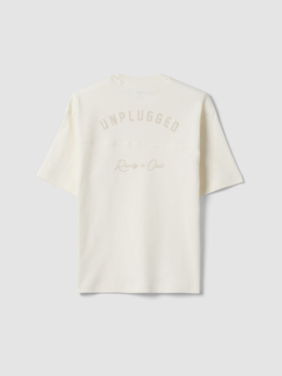 White short-sleeve pure cotton T-shirt_4