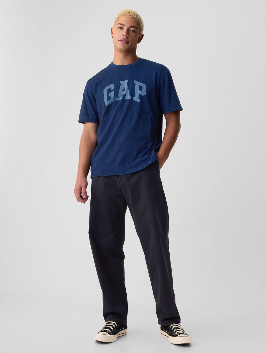 Relaxed-fit T-shirt with logo print_0