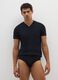 Pack of black elasticated cotton briefs_0