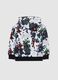 Oversized multicolour cotton blend kids' hoodie_1