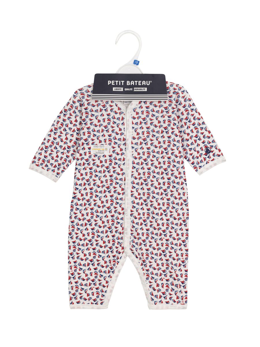 Onesie with sail boats_0