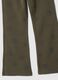 Green skinny-fit stretch cotton leggings_3