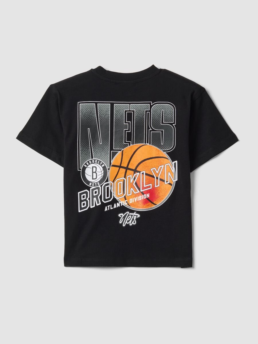 Black pure cotton short-sleeve T-shirt_1