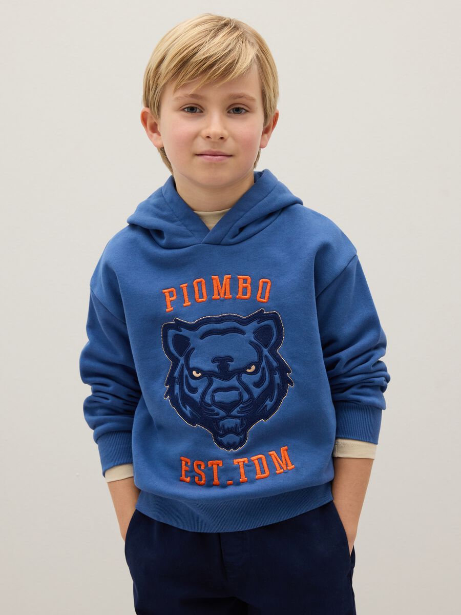 Blue sweatshirt for kids_1