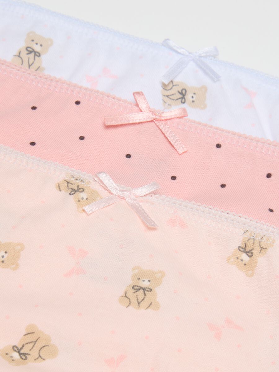 Girls' Multicolour Pure Cotton Panties Multipack_2