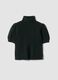 Maglia verde dolcevita in viscosa elasticizzata_4