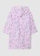 Multicolour pure cotton girl's bathrobe with designs_1