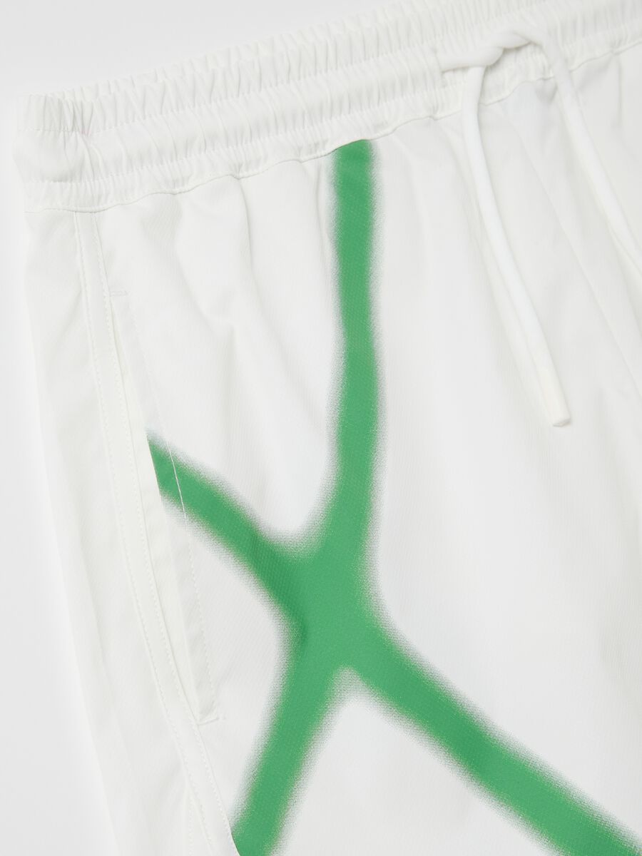SLAZENGER shorts in technical fabric_5