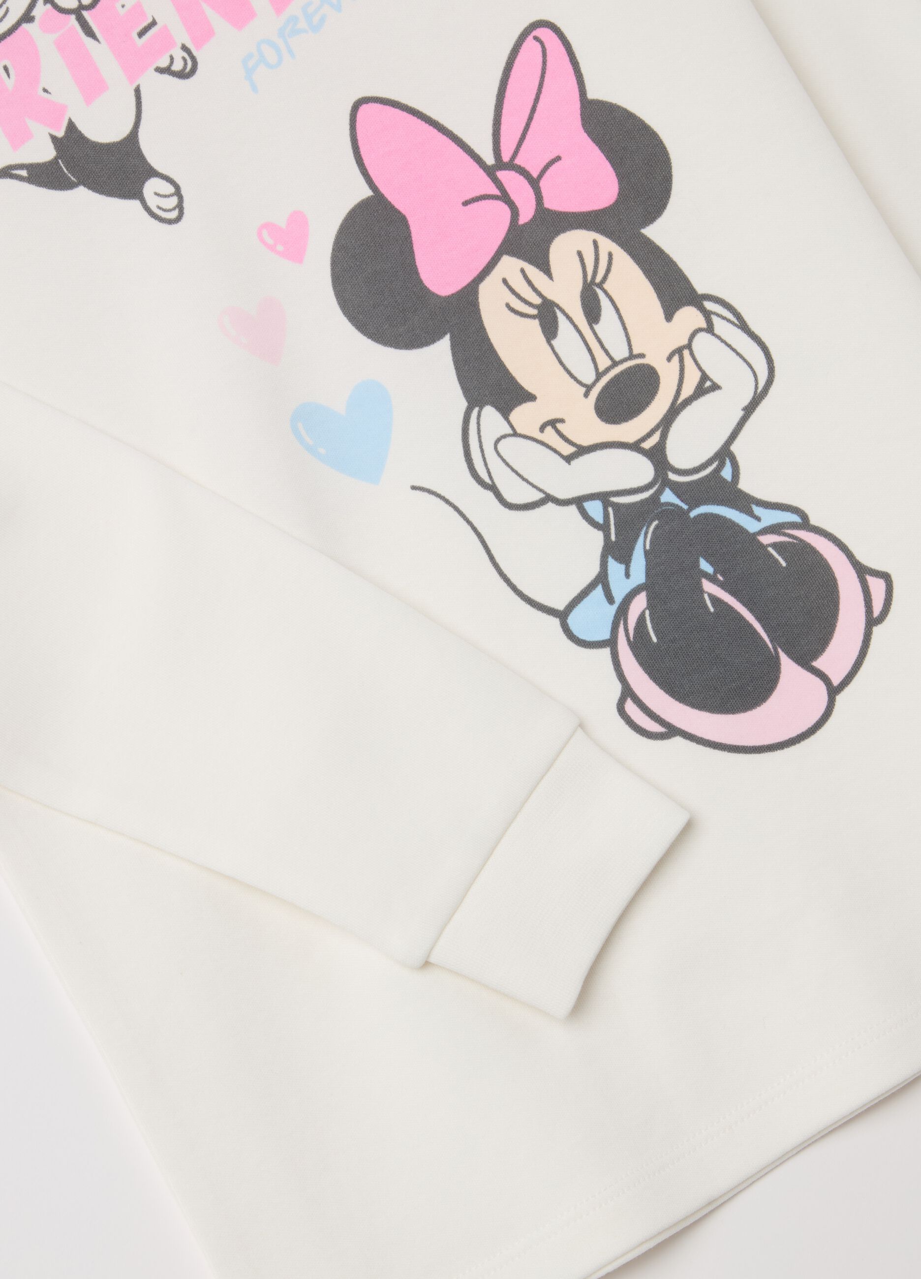 Cotton pyjamas with Minnie Mouse and Figaro print