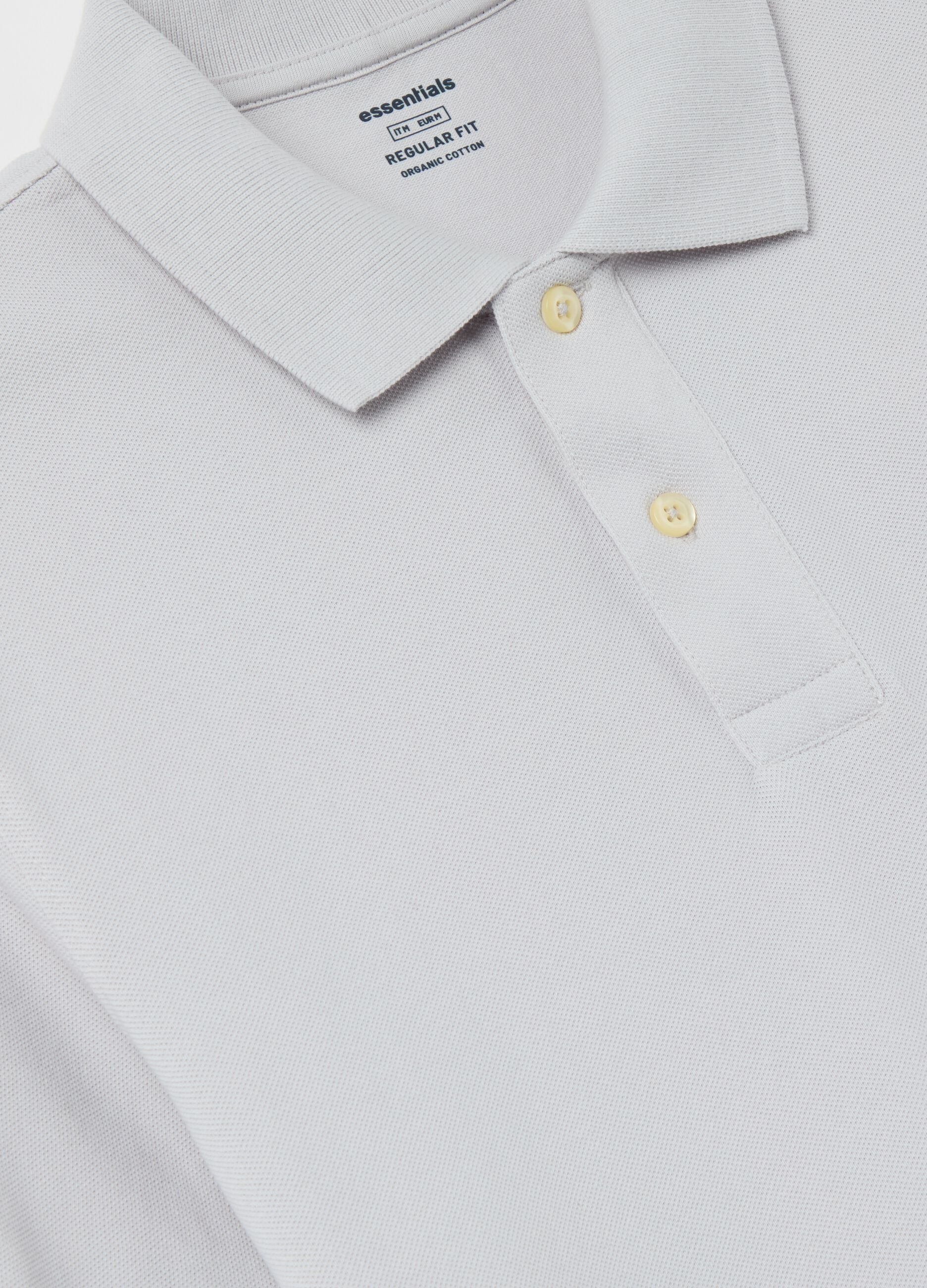 Organic cotton regular-fit polo shirt