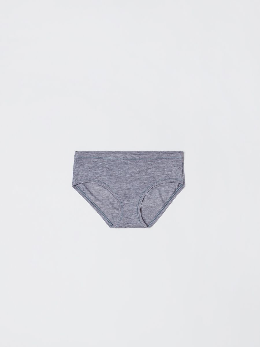 Tripack culotte stretch mélange_1