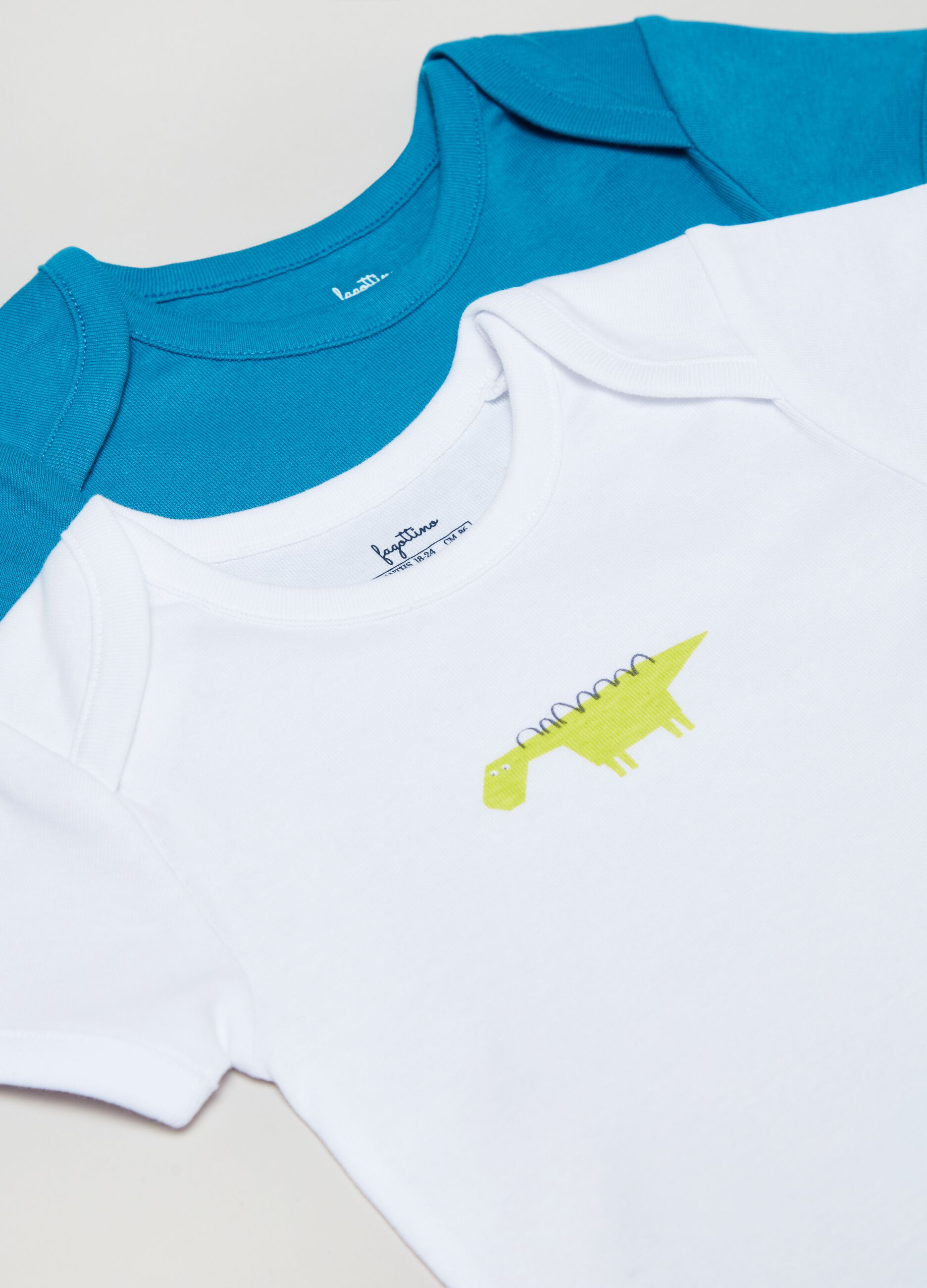 Bipack t-shirt in cotone con stampa _2