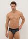 Multipack of multicolour regular fit stretch cotton briefs_0