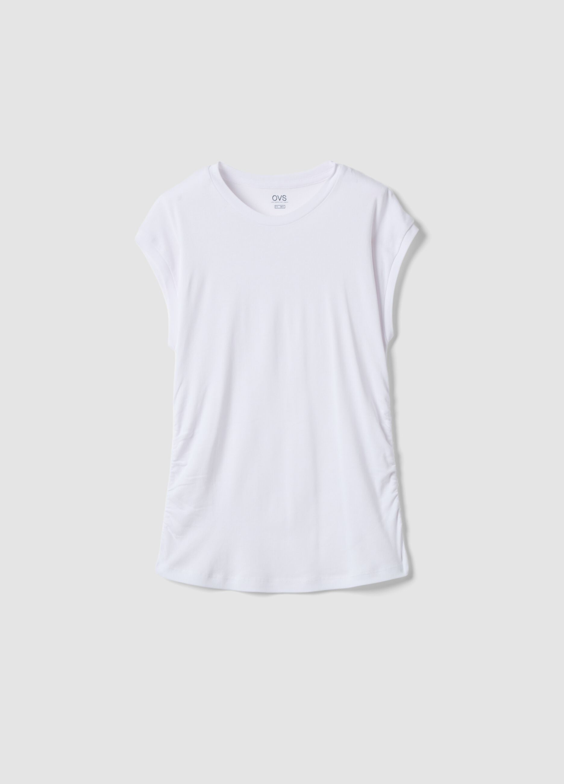 White pure cotton T-shirt