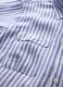 Oversized Light Blue and White Striped Shirt_4