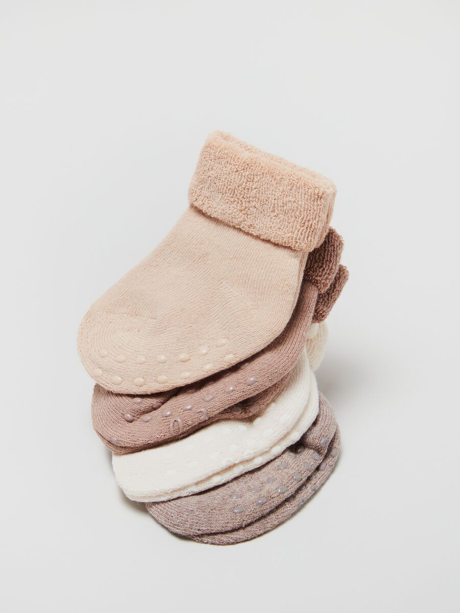 Set quattro calze antiscivolo stretch_2