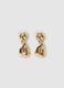 Gold-Plated Steel Earrings_0