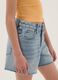 Shorts denim blu in puro cotone da ragazza straight fit_2
